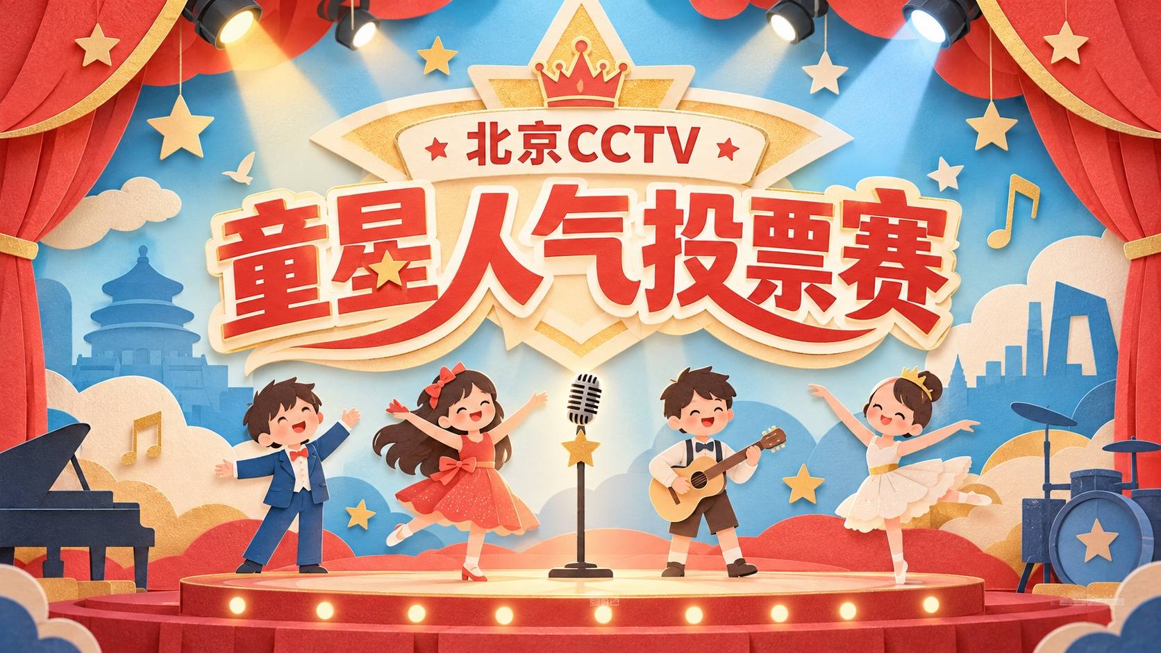 北京CCTV童星人气投票赛