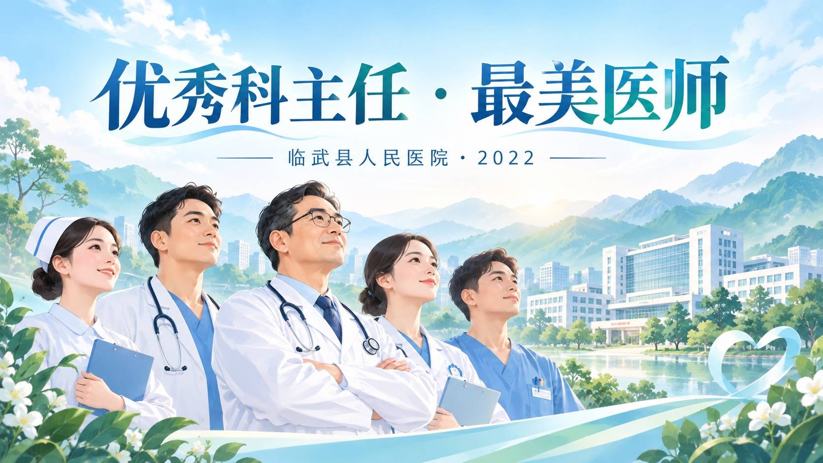 临武县人民医院2022年“优秀科主任”“最美医师”评选