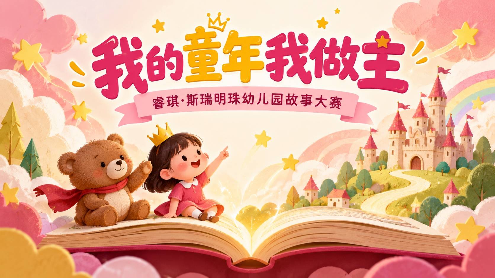 我的童年我做主——睿琪·斯瑞明珠幼儿园故事大赛