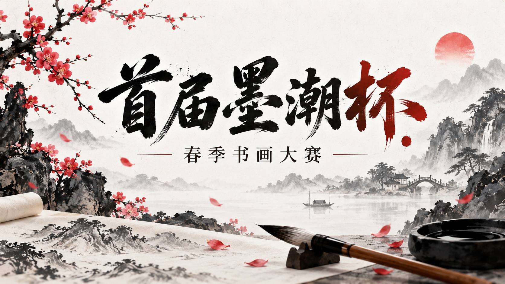 首届墨潮杯春季书画大赛
