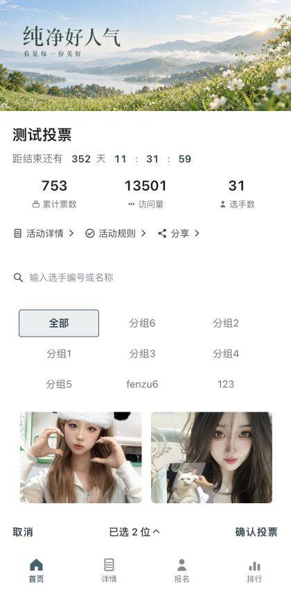纯净模板预览封面
